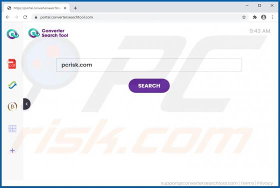 ConverterSearchTool Browser Hijacker (Dirottatore)