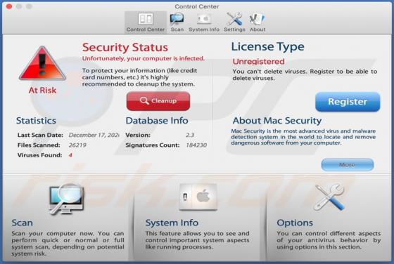 Mac Security Applicazione Indesiderata (Mac)