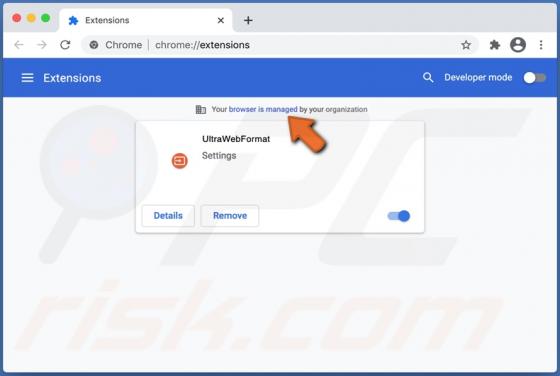 UltraWebFormat Browser Hijacker (Mac)