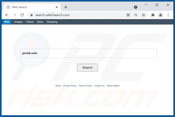 Safe2Search Browser Hijacker