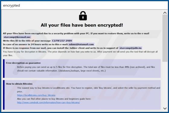 WIN Ransomware