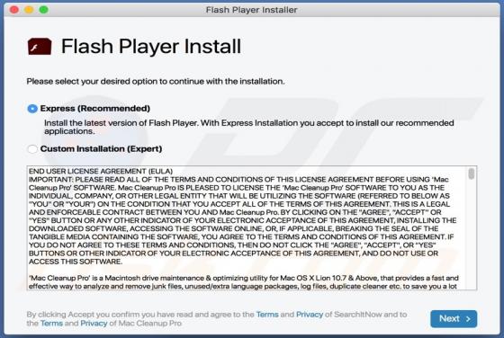 WebBoostSeach Adware (Mac)
