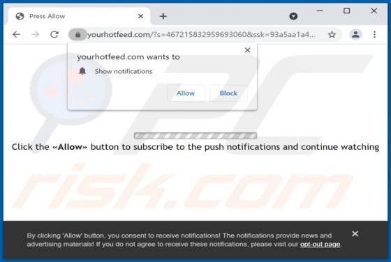 Yourhotfeed.com Ads