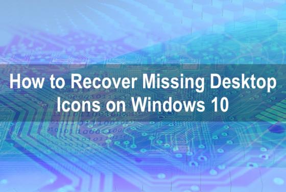 Come ripristinare le icone del desktop mancanti su Windows 10