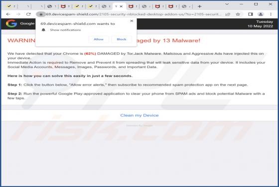Devicespam-shield.com Annunci