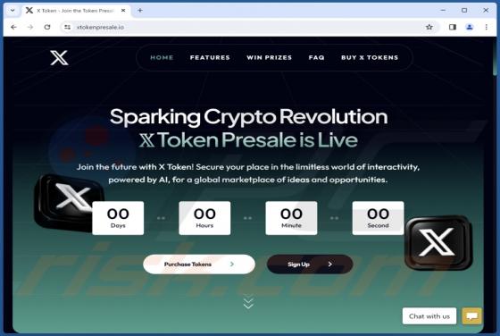 X Token Presale Truffa