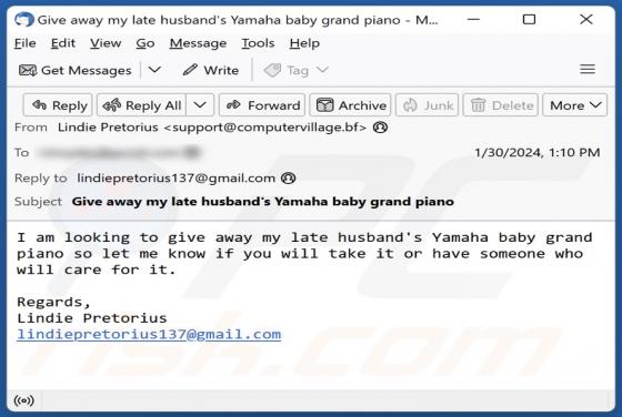 Yamaha Baby Grand Piano Email Truffa