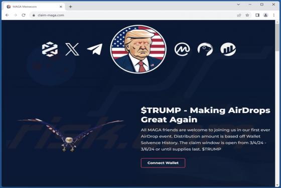 MAGA Airdrop Truffa