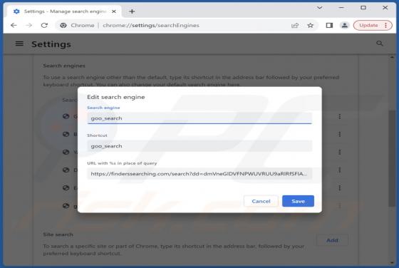 Finderssearching.com Reindirizzamenti