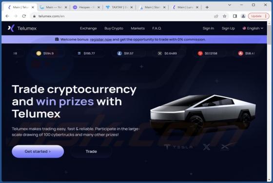 Fake Crypto Exchange Platform Truffa