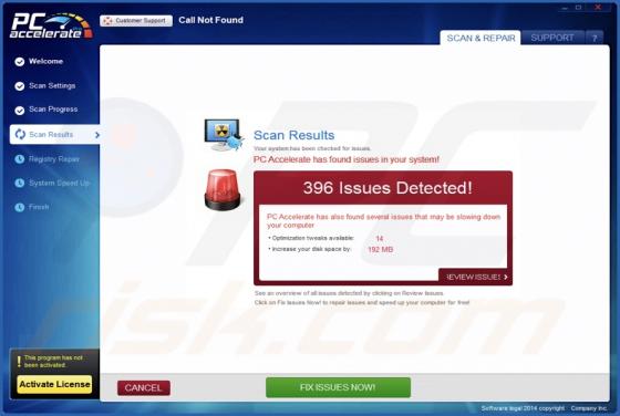 ExtraFastApps Applicazioni Indesiderate