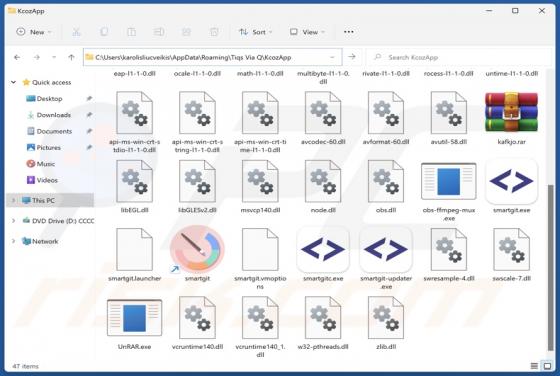 Applicazione indesiderata KcozApp