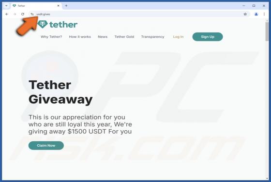 Tether Giveaway Truffa