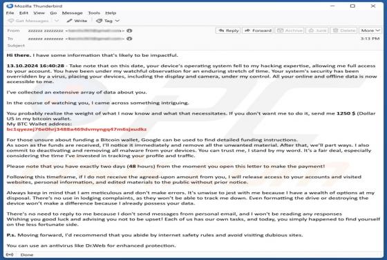 Operating System Fell To My Hacking Expertise Email Truffa