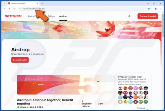 OPTIMISM Airdrop Truffa