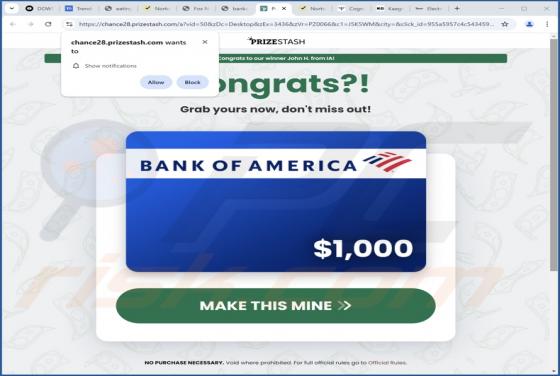 Prizestash.com Annunci