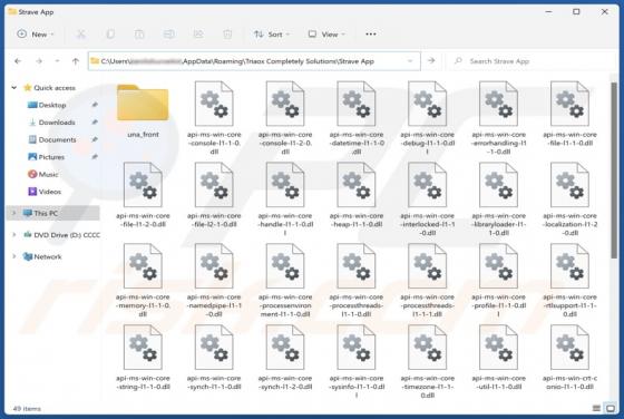Applicazione indesiderata Strave App