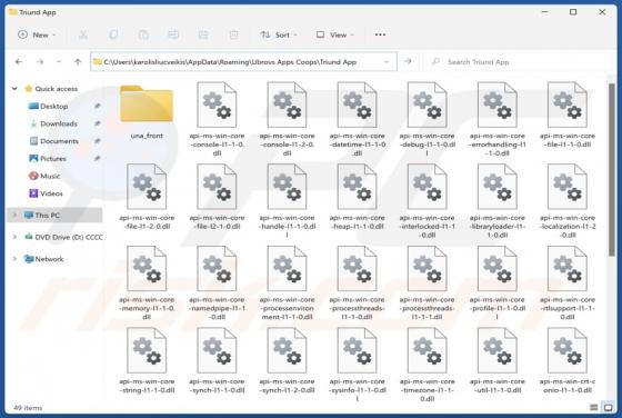 Triund App Applicazione indesiderata