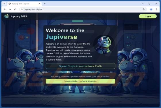 Jupiverse Wallet Connection Truffa