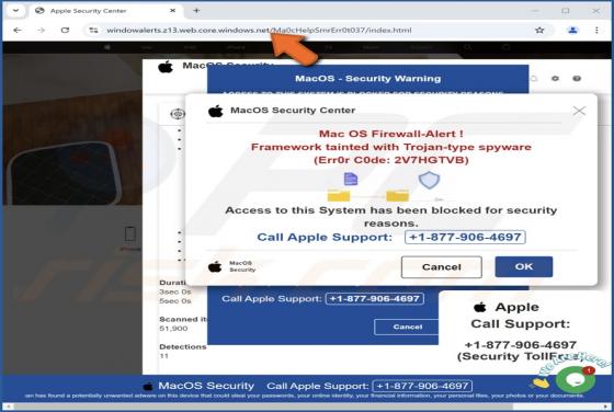 Mac OS Firewall-Alert POP-UP Truffa (Mac)