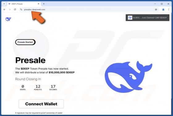 $DEEP Token Presale Truffa