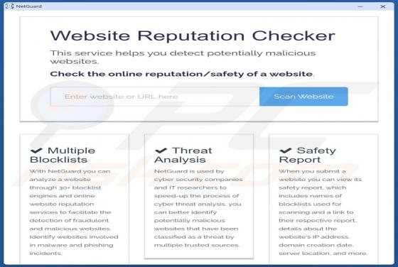 NetGuard Applicazione potenzialmente indesiderata