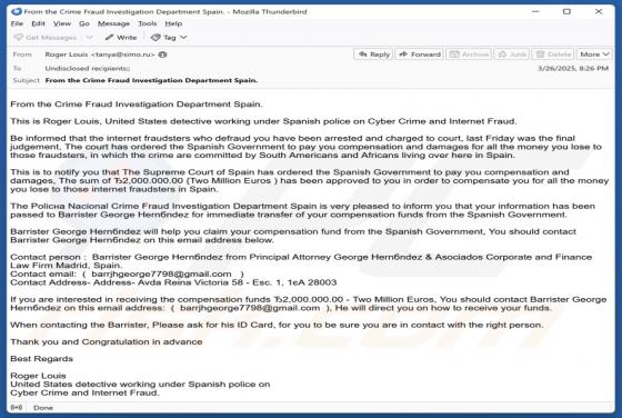 Internet Fraudsters Arrested Email Truffa