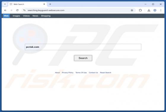 Keyguard-websecure.com Reindirizza