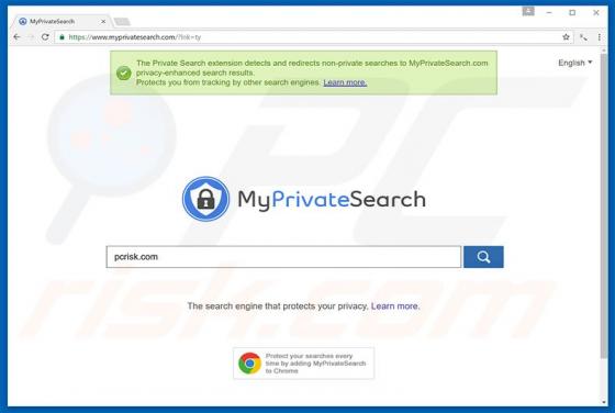 Myprivatesearch.com Reindirizzamento