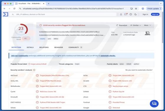 Infiniti Stealer (Mac)