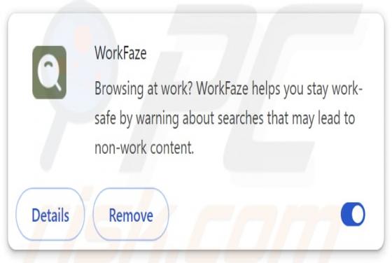 Myworkfaze.com reindirizzamento