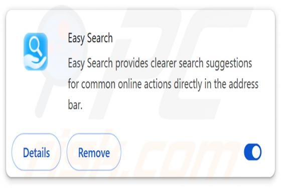 Easysearching.net reindirizzamento