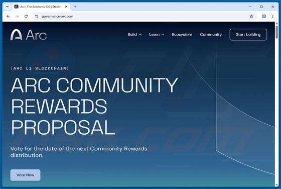 Arc Community Rewards truffa