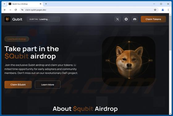 $Qubit Airdrop Scam