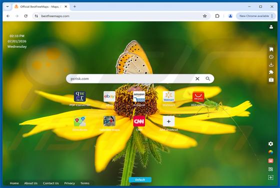Get Maps & Driving Directions dirottatore del browser
