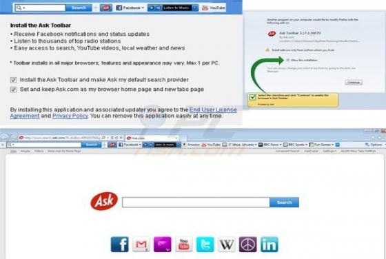 Search.ask.com Toolbar