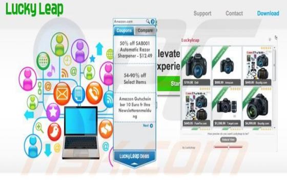 Lucky Leap Pop-up Pubblicitario