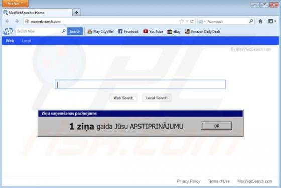 MaxWebSearch.com Redirect