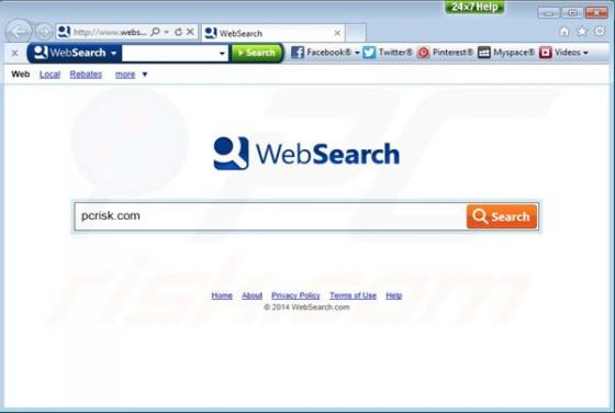 WebSearch.com reindirizzare