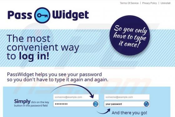 PassWidget Virus