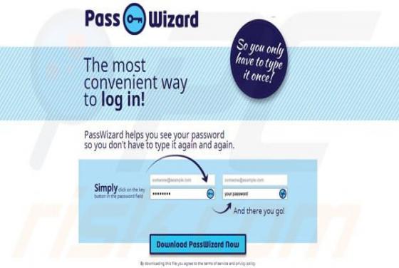 PassWizard pubblicità