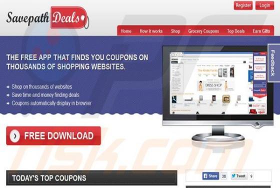 Savepath Deals Adware