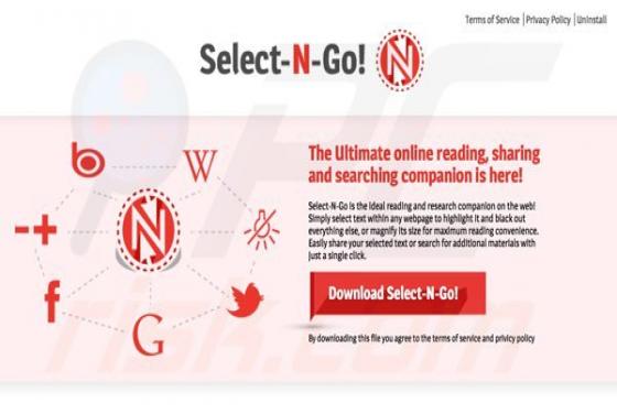 SelectNGo pubblicità