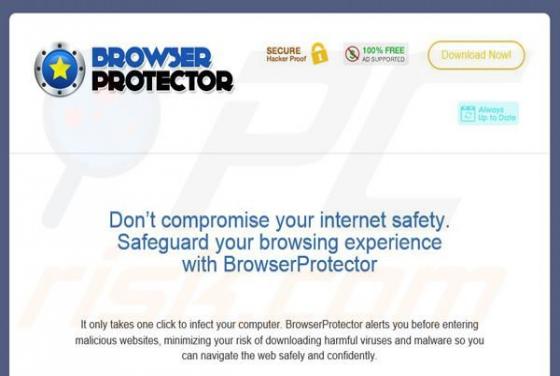 BrowserProtector pubblicità
