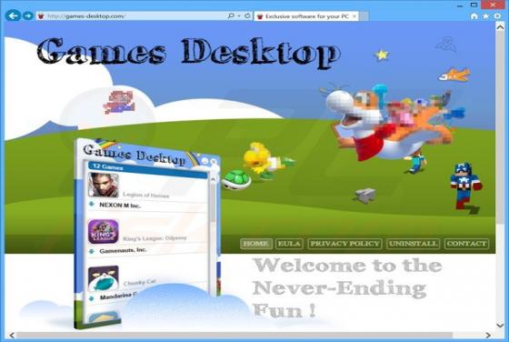 Games Desktop Adware