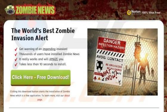 Zombie News Adware