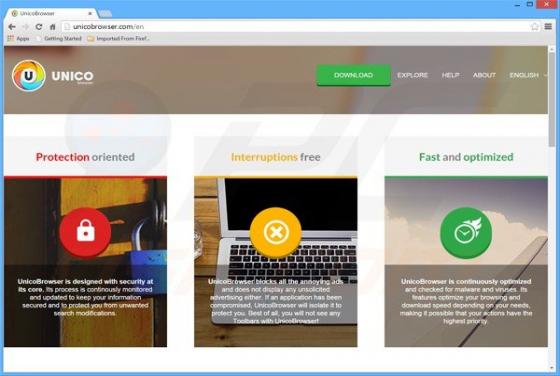 Unico Browser Adware
