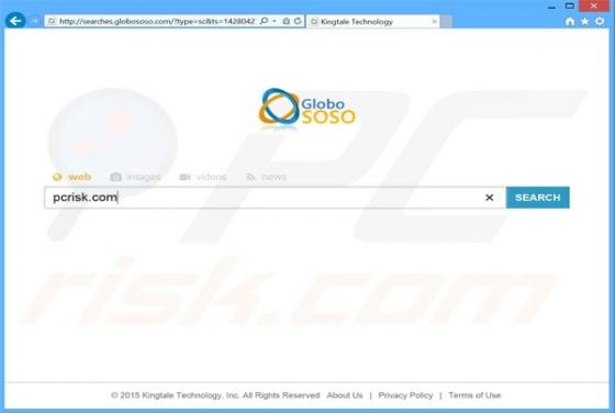 Searches.globososo.com Dirottatore