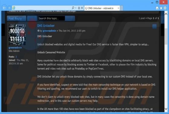 DNS-Unlocker Adware