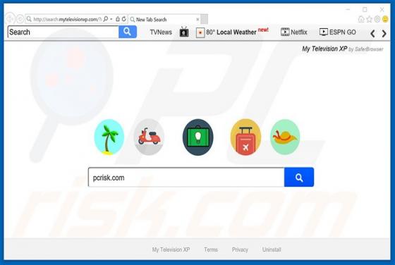 Search.mytelevisionxp.com Dirottatore